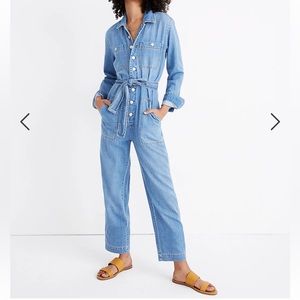 Madewell Cosgrove Denim Jumpsuit